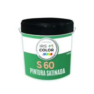 PINTURA PLÁSTICA BLANCA SATINADA S 60 IRIS COLOR